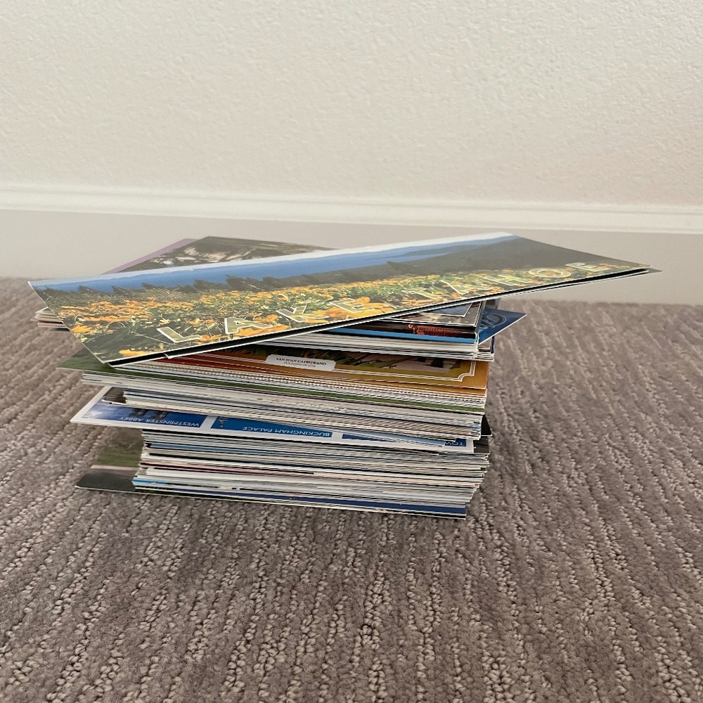 236 Postcards from different destinations